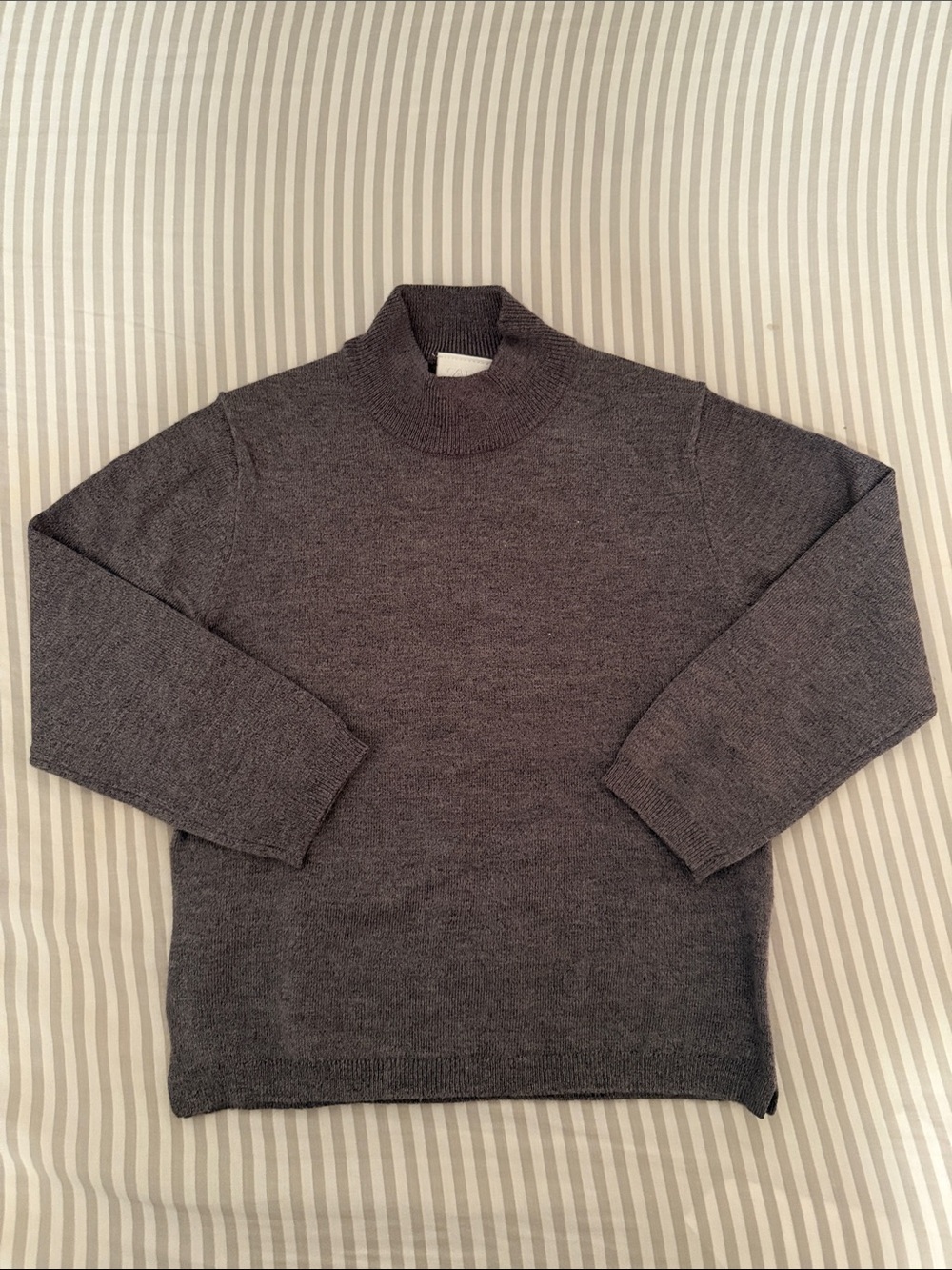 Zara Toddler Boy Gray Mock Neck Sweater